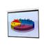 InFocus 100" Manual Pull Down Screen 4:3 Ratio - White